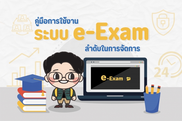 วิธีการใช้ แบบทดสอบออนไลน์ สำหรับการศึกษา e-Exam l Design Land